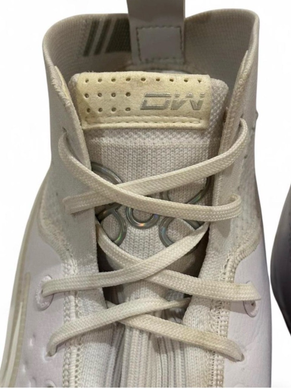 Li-Ning Way of Wade 808 3 Ultra V2 Triple White Basketball Shoes Men's Size 14 - Picture 7 of 12